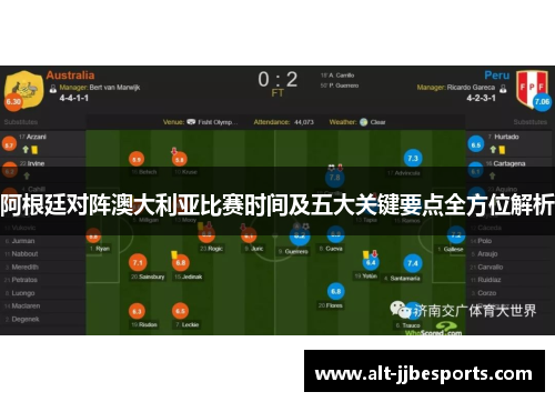 阿根廷对阵澳大利亚比赛时间及五大关键要点全方位解析 阿根廷对阵澳大利亚比赛时间及五大关键要点全方位解析
